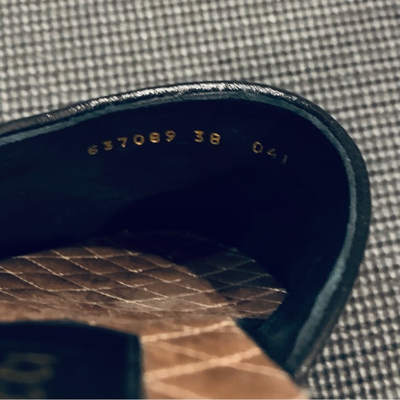 SINGLE SHOE Gucci Supreme NY Yankees GG Embroidered Canvas Mule 38 - Picture 5 of 10